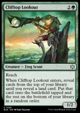 Clifftop Lookout BLB-168 Uncommon Excellent Englisch Foil