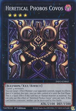 Ketzerischer Phobos Covos INFO-045 Super Rare Near Mint Deutsch 1. Auflage