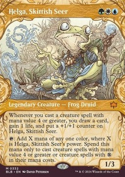 Helga, sprunghafte Seherin XBLB-332 Mythic Near Mint Englisch