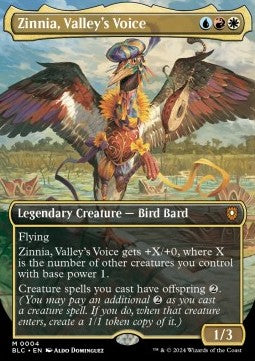Zinnia, Valley's Voice BLC-4 Mythic Near Mint Englisch