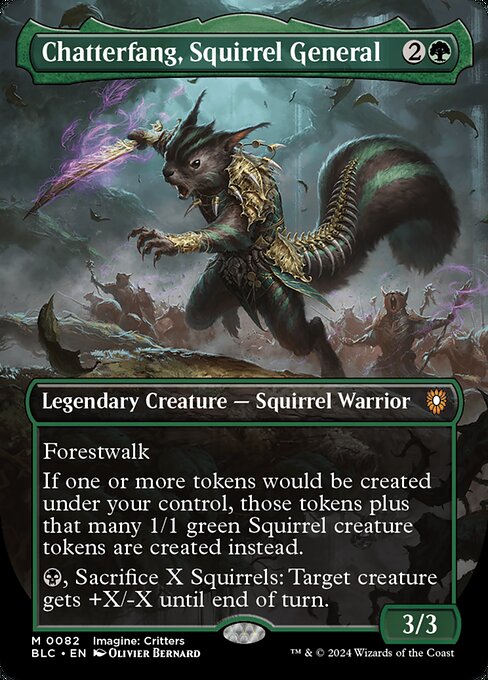 Chatterfang, Squirrel General XBLC-82 Mythic Near Mint Englisch