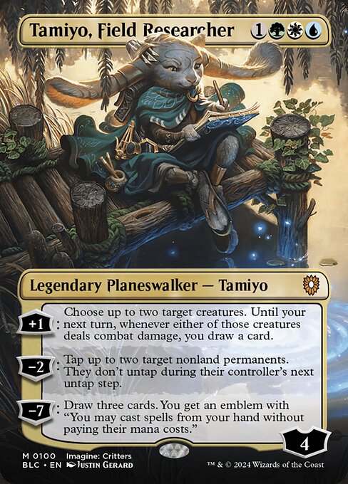 Tamiyo, Field Researcher XBLC-100 Mythic Excellent Englisch Foil