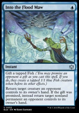Into the Flood Maw BLB-52 Uncommon Excellent Englisch