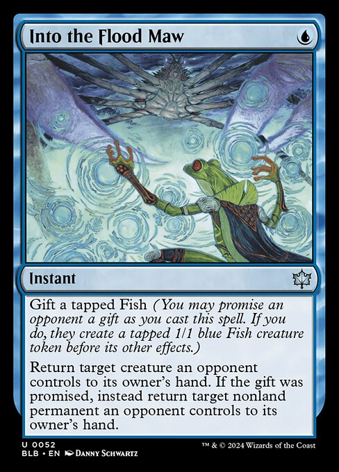 Into the Flood Maw BLB-52 Uncommon Near Mint Englisch Foil
