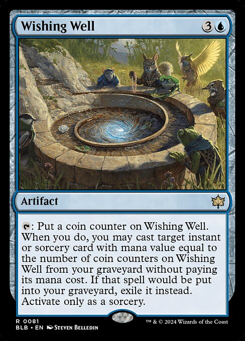 Wishing Well BLB-81 Rare Near Mint Englisch