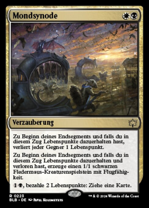 Mondsynode BLB-223 Rare Excellent Deutsch Foil