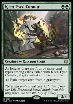 Keen-Eyed Curator BLB-181 Rare Near Mint Englisch
