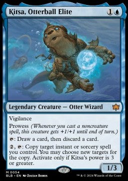 Kitsa, Otterball-Champion BLB-54 Mythic Near Mint Deutsch Foil