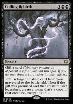 Coiling Rebirth BLB-86 Rare Light Played Englisch