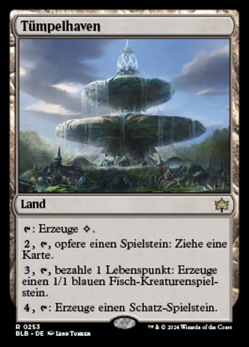 Tümpelhaven BLB-253 Rare Near Mint Deutsch Foil