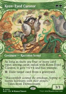 Keen-Eyed Curator XBLB-322 Rare Near Mint Englisch Foil
