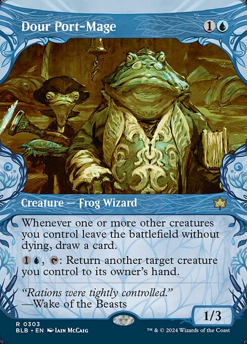 Dour Port-Mage XBLB-303 Rare Near Mint Englisch Foil