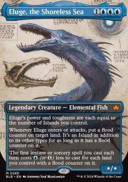 Eluge, die uferlose See XBLB-288 Mythic Near Mint Englisch Foil