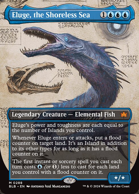 Eluge, die uferlose See XBLB-288 Mythic Near Mint Englisch Foil