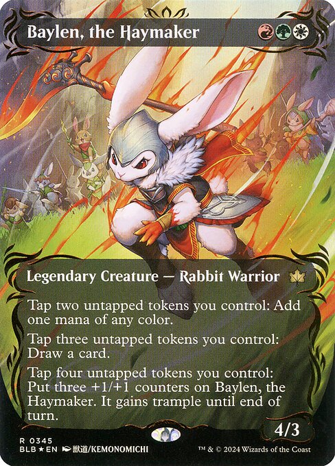 Baylen, the Haymaker XBLB-345 Rare Near Mint Englisch Foil