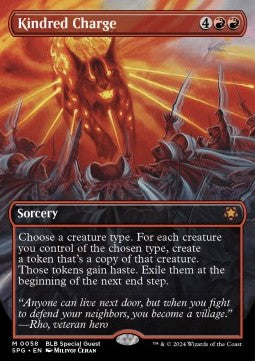Kindred Charge SPG-58 Mythic Near Mint Englisch
