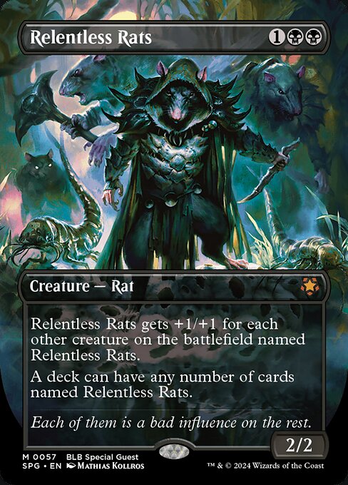 Relentless Rats SPG-57 Mythic Near Mint Englisch Foil