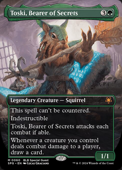 Toski, Bearer of Secrets SPG-60 Mythic Excellent Englisch