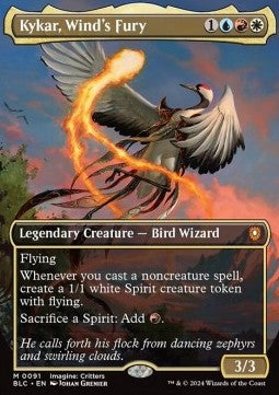 Kykar, Wind's Fury XBLC-91 Mythic Near Mint Englisch Foil