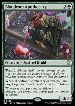 Bloodroot Apothecary BLC-27 Rare Near Mint Englisch