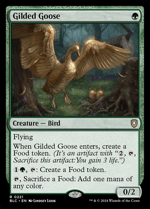 Goldene Gans BLC-221 Rare Near Mint Englisch