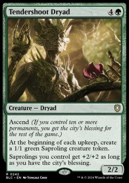 Tendershoot Dryad BLC-242 Rare Excellent Englisch