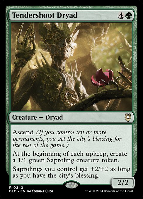 Tendershoot Dryad BLC-242 Rare Excellent Englisch
