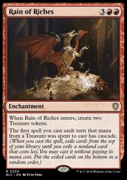 Rain of Riches BLC-200 Rare Near Mint Englisch
