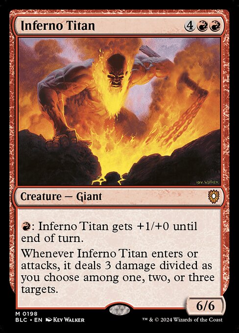 Inferno Titan BLC-198 Mythic Near Mint Englisch