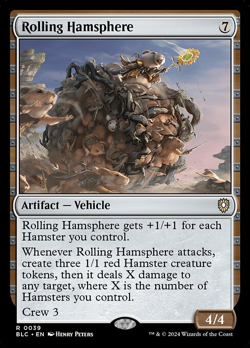Rollende Hamsterkugel BLC-39 Rare Excellent Englisch