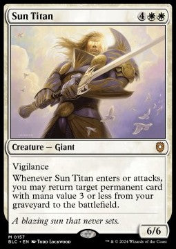 Sun Titan BLC-157 Mythic Near Mint Englisch