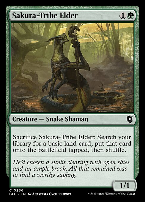 Sakura-Tribe Elder BLC-236 Common Near Mint Englisch