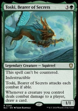 Toski, Bearer of Secrets BLC-244 Rare Near Mint Englisch