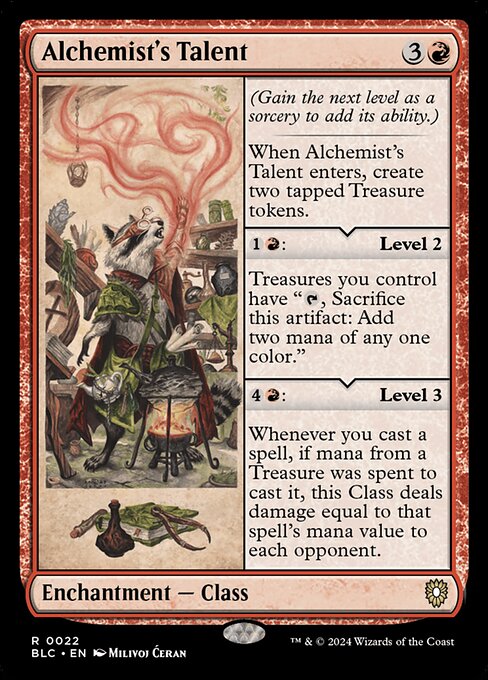 Alchemist's Talent BLC-22 Rare Excellent Englisch