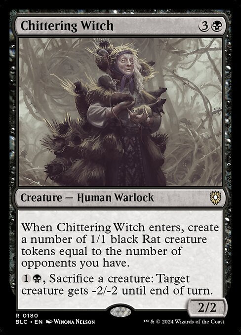 Chittering Witch BLC-180 Rare Near Mint Englisch