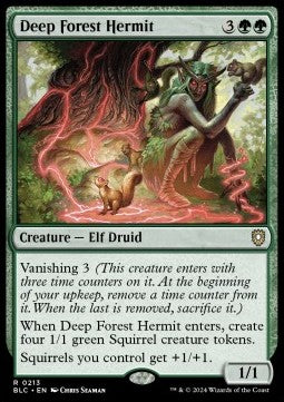 Deep Forest Hermit BLC-213 Rare Near Mint Englisch