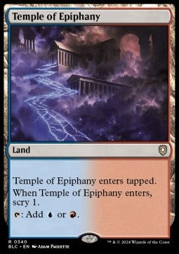 Temple of Epiphany BLC-340 Rare Near Mint Englisch