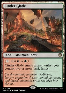 Cinder Glade BLC-299 Rare Near Mint Englisch