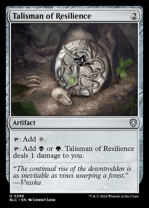 Talisman of Resilience BLC-288 Uncommon Excellent Englisch