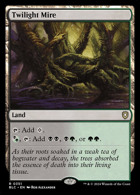 Twilight Mire BLC-351 Rare Poor Englisch
