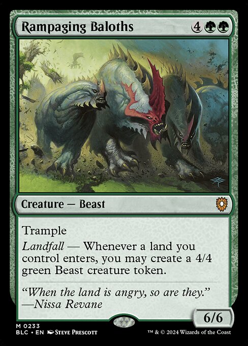 Rampaging Baloths BLC-233 Mythic Near Mint Englisch