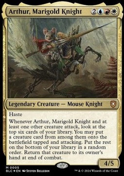 Arthur, Ritter der Ringelblume BLC-5 Mythic Near Mint Deutsch Foil