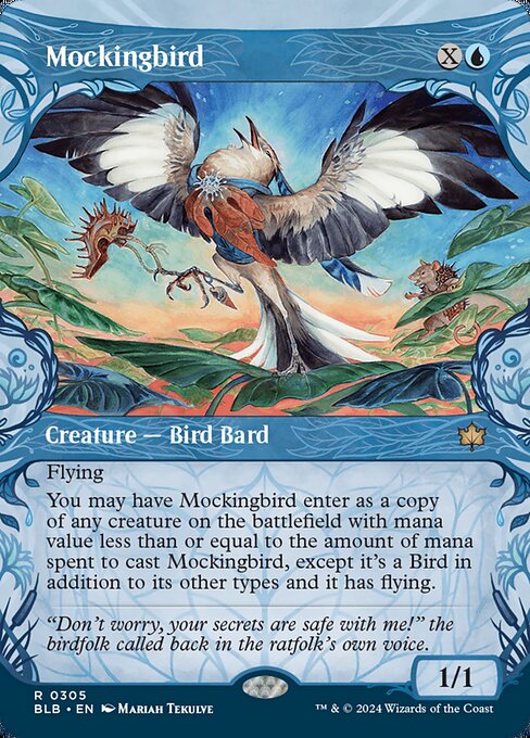 Mockingbird XBLB-305 Rare Near Mint Englisch