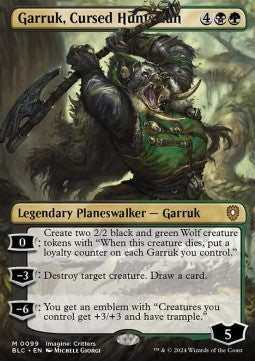 Garruk, Cursed Huntsman XBLC-99 Mythic Near Mint Englisch