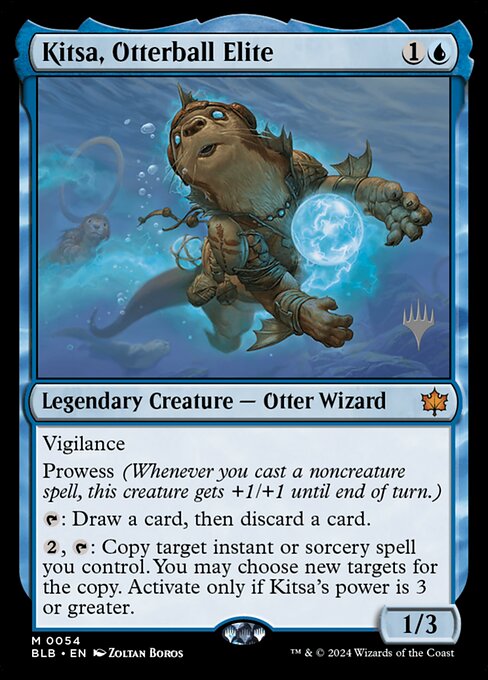 Kitsa, Otterball Elite (V.2) PBLB-54 Mythic Near Mint Englisch