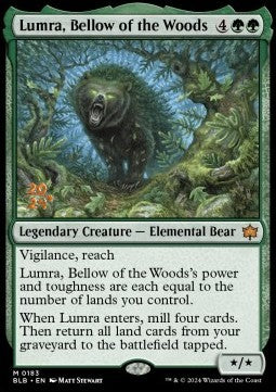 Lumra, Gebrüll des Waldes (V.1) PBLB-183 Mythic Excellent Deutsch Foil