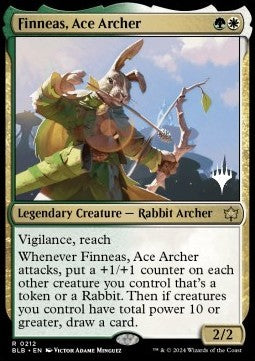 Finneas, Ace Archer PBLB-212 Rare Excellent Englisch Foil