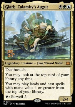 Glarb, Augur des Unheils (V.1) PBLB-215 Mythic Near Mint Deutsch Foil