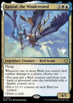 Kastral, the Windcrested PBLB-221 Rare Excellent Englisch Foil