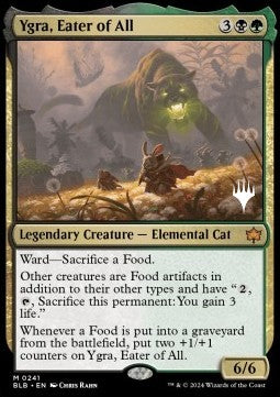 Ygra, Eater of All (V.2) PBLB-241 Mythic Near Mint Englisch